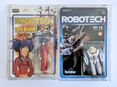 SIGNED Mari Iijima Robotech Lynn Minmei CHASE Figure Toynami Harmony Macross