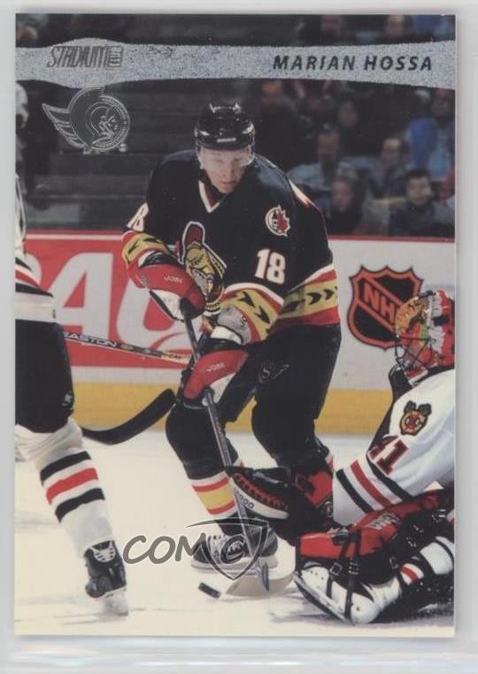 2001-02 Topps Stadium Club Marian Hossa #15 HOF 0a1