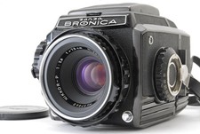 Rare Black Exc 5 Zenza Bronica S2 Late Camera Nikkor P 75mm F2.8 from Japan