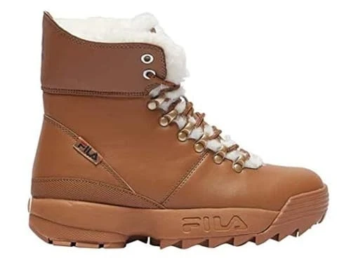 Botas de invierno para mujer FILA DISRUPTOR PLEGABLES marrón castaño 5HM00547-222 Foto 2 de 4