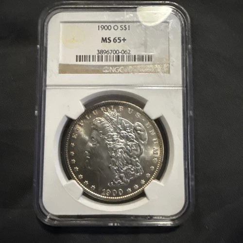1900 O Morgan Silver Dollar MS65+ Graded by NGC