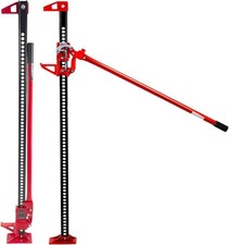60" High Lift Farm Jack 3 Ton Capacity Portable High Lift Car Automotive Floor