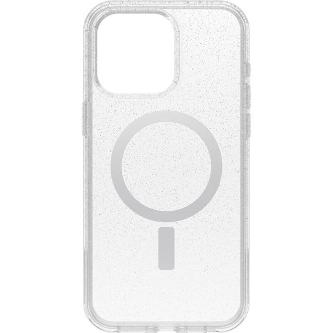 OtterBox Symmetry Series Clear for MagSafe for iPhone 15 Pro Max Stardust Clear