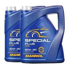 MANNOL 7512 SPECIAL PLUS SAE 10W-30 Motoröl, VW 50500, 50101, 2x5 Liter