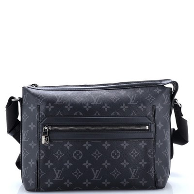 Louis Vuitton Odyssey Messenger Bag Monogram Eclipse Canvas PM