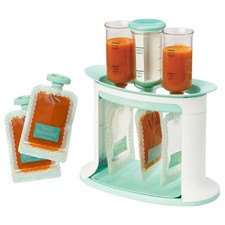 Infantino Squeeze Station, Baby Food Maker Pouch Filler, Fill 3 Reusable