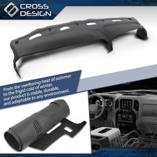 Tpe Soft Dash Cover Fits 98-02 Dodge Ram 1500 2500 3500 Dashboard Overlay Grey Tpe Soft Dash Cover Fits 98-02 Dodge Ram 1500 2500 3500 Dashboard Overlay Grey