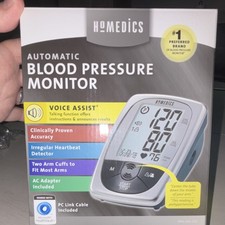 HoMedics - Automatic Blood Pressure Monitor with Voice Assist Talking Function 