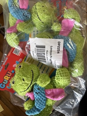 3x  GuRu Loveys Squeak Frog Medium