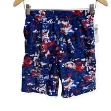 Nike NESSD809-440 Kids Mash-Up Volley Swim Trunks Blue Board Shorts