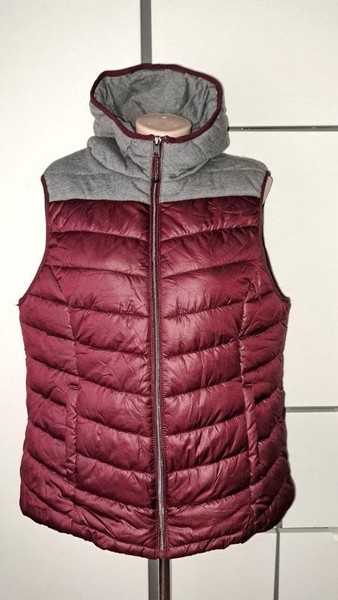 Women Jean Couturier Vest Burgundy 46