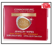 CONNOISSEURS Premium Edition Jewelry Wipes fo...