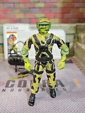 GI JOE   1988 HIT & RUN   EXCELLENT & TIGHT    100  COMPLETE &  FILE CARD