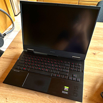 HP OMEN 15-ek1167ng 15,6'' i7-10750H 16GB 932GB SSD RTX 3060 W11 P, Gaming Laptop