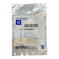 Genuine GM Vehicle Key 13523900 OEM