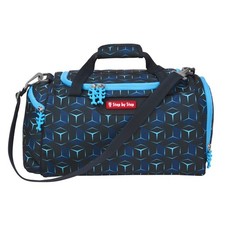 Step by Step Sports Bag Sporttasche Tasche Shark Dexter hellblau dunkelblau Neu