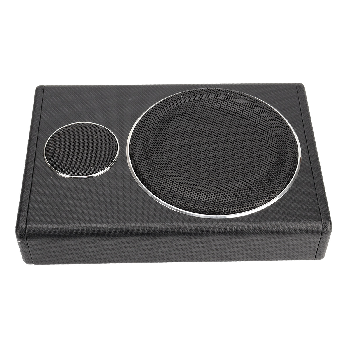 800W Slim Under-Seat Subwoofer Powered Car Truck Sub with Wireless Amp Kit - Thumbnail 5