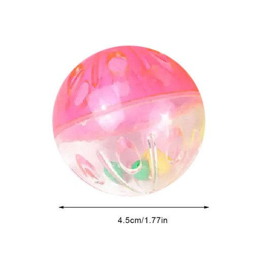 10pcs Hollow Cat Toy Balls with Bell - Interactive Pet For Indoor GX Cats K SP - Picture 12 of 13