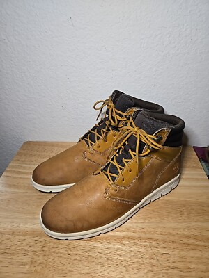 TAKATO 　Timberland HOVERLITE Timberland Hoverlite Brown Tan Leather Boots Men's Size 11