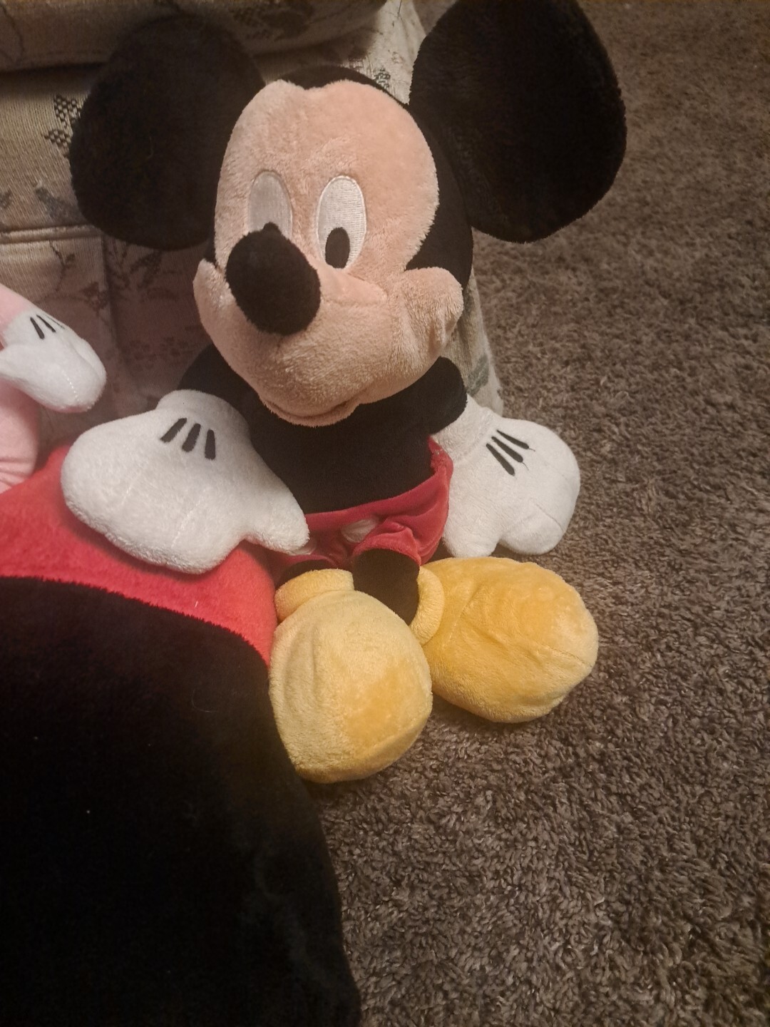 Mickey Mouse Pillow Pet 20”x20” Authentic Disney Land Disney Park