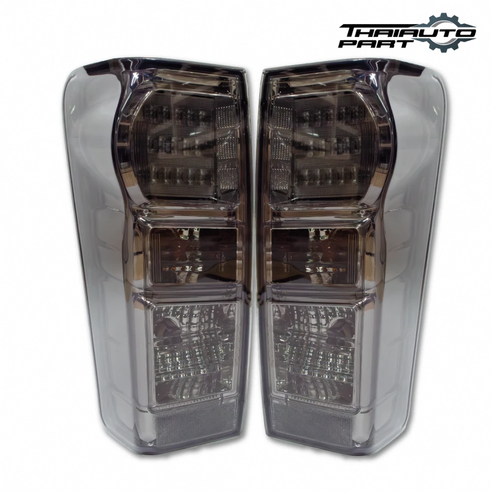 FIT 2012-2019 Isuzu D-Max Dmax Pickup Led Tail Light Lamp Black Lens Smoke - Image 3 of 4