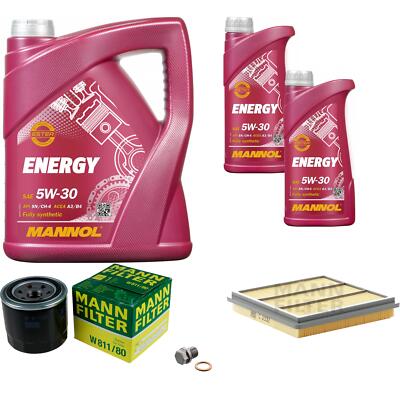 Inspektionspaket 7L Energy 5W-30 für Mitsubishi Pajero Sport I 3.0 V6 3000 GT