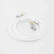 8Core 7N Pure Silver Earphone Cable for ATH-ADX5000 ATH-MSR7b 770H 990H A2DC
