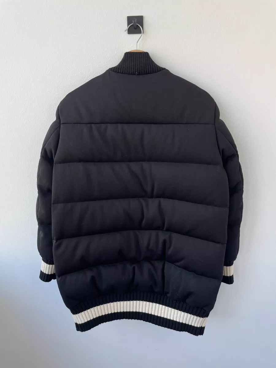 Moncler Blazer Jacket Coat Zipper Down Black Size 1 Men s eBay