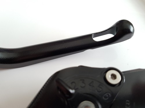 BMW 1200 GS 06 - 11 ALL BLACK LEVERS -Long/Regular Length - Picture 2 of 4