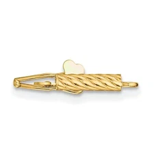 14K Gold Barrel Clasp 8.3mm