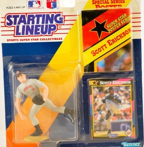 Scott Erickson Minnesota Twins Starting Lineup MLB Action Figure NIB NIP Kenner - Picture 1 of 1