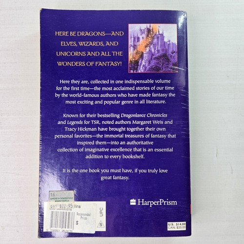 Margaret Weis & Tracy Hickman Present Treasures of Fantasy PB Book Anthology - Picture 2 of 14