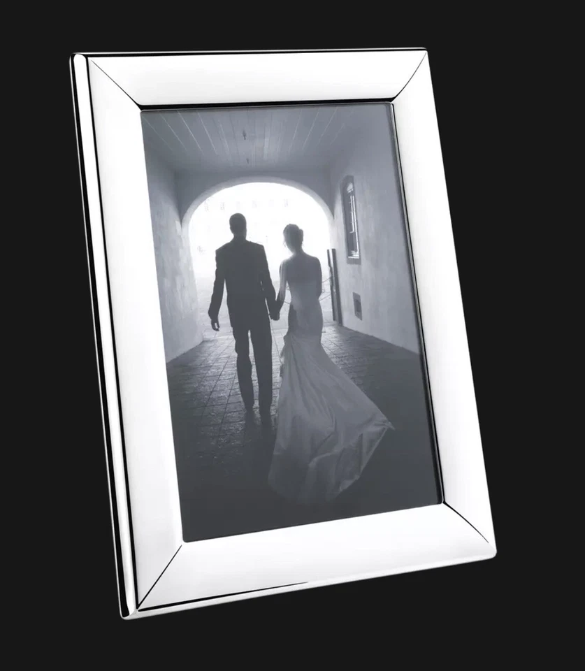 Georg Jensen - Modern Polished Stainless Steel 5x7 Photo Picture Frame - 3586953 - Изображение 3 из 4