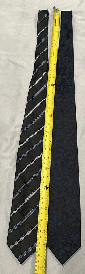 Corbata de microfibra para hombre Angelo Rossi talla 3"X 59” y 61” diseño Italia X2 Foto 2 de 4