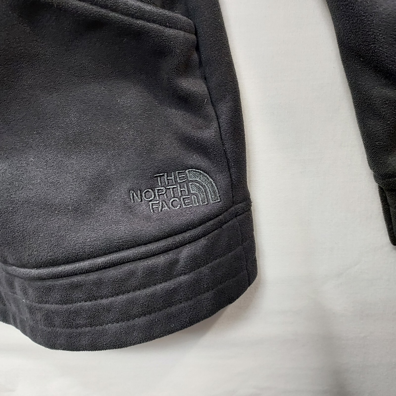 North Face Avery Jacket Coat Soft Shell Black Bel… - image 6