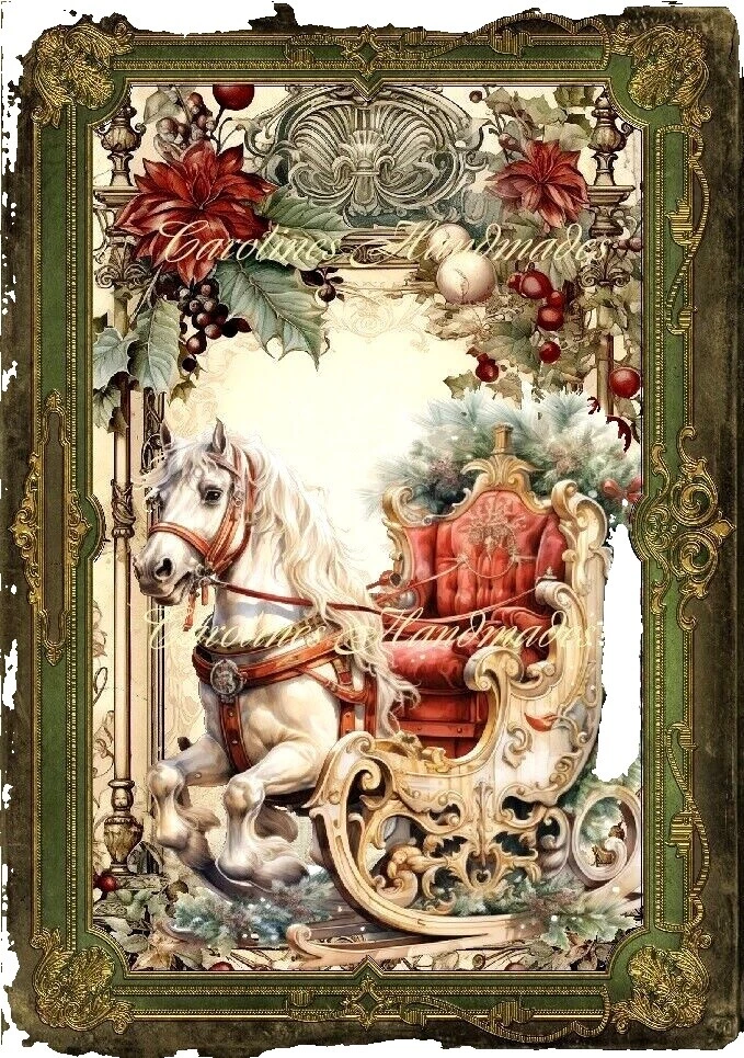 Horse Antique/Vintage Craft Fabrics