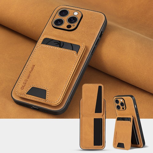 Etui ochronne Etui z przegródką na karty do iPhone 16 15 14 13 12 Pro Max PU Leather Case - Zdjęcie 25 z 30