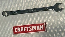 CRAFTSMAN LONG PATTERN POLISHED COMBINATION WRENCH SAE/MM  NEW