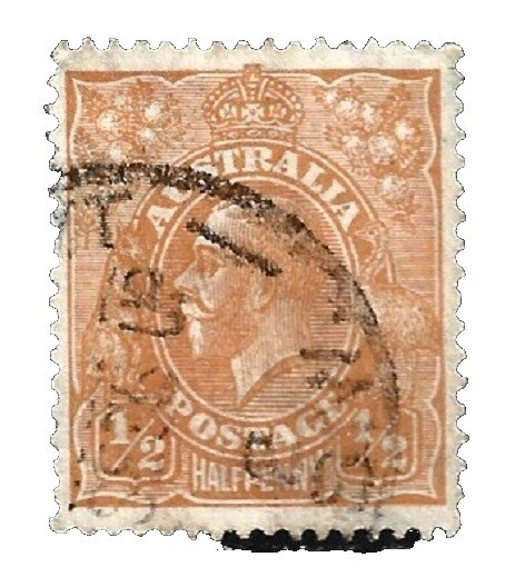 Lightly Hinged Individual Australian Stamps