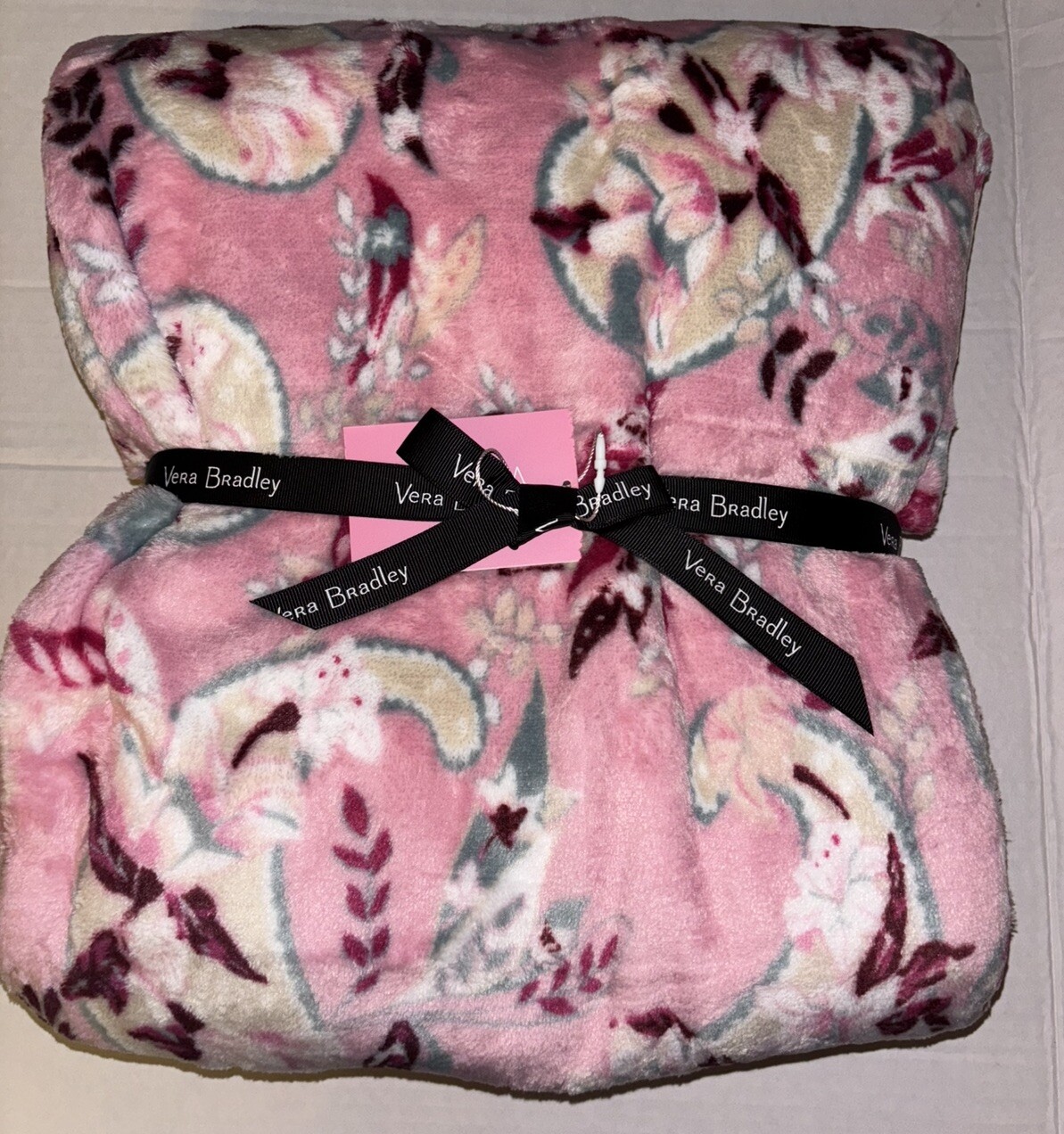 Pink Vera Bradley Purple Blanket Vera Bradley Throw Blanket MODERN