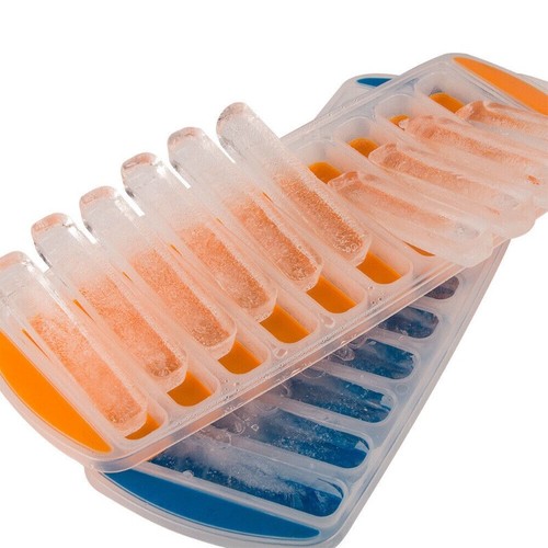 Bottle Ice Cube Tray Easy Pop Out Icecube Tray Long Shape Cocktail Water Bottle - Picture 2 of 9