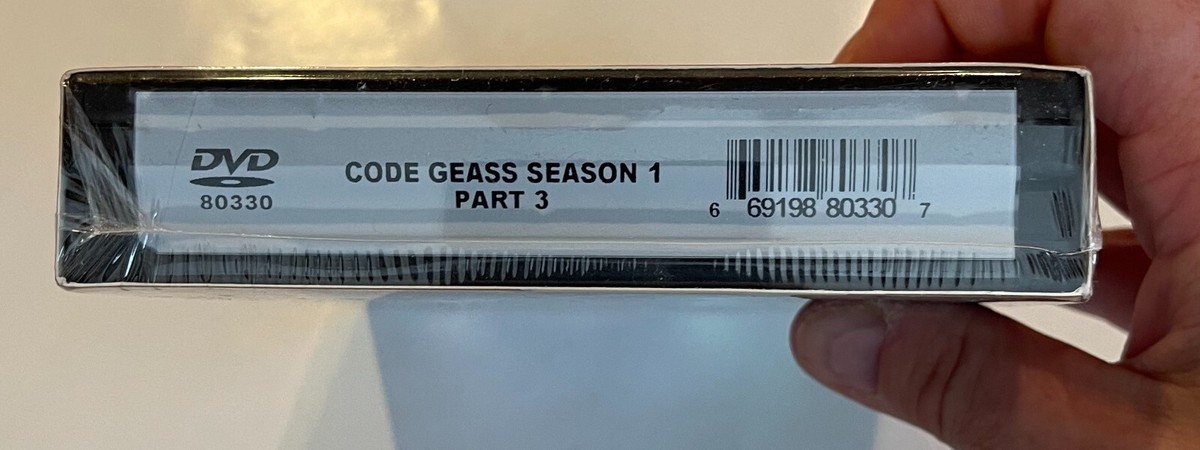 Code Geass: Lelouch of the Rebellion, Part 3 - DVD - NEW and