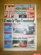 Auto Heute - Jahr II (2) - N.18 (9 April 1987) Fiat Tipo 2 Weekend - Zeitschrift