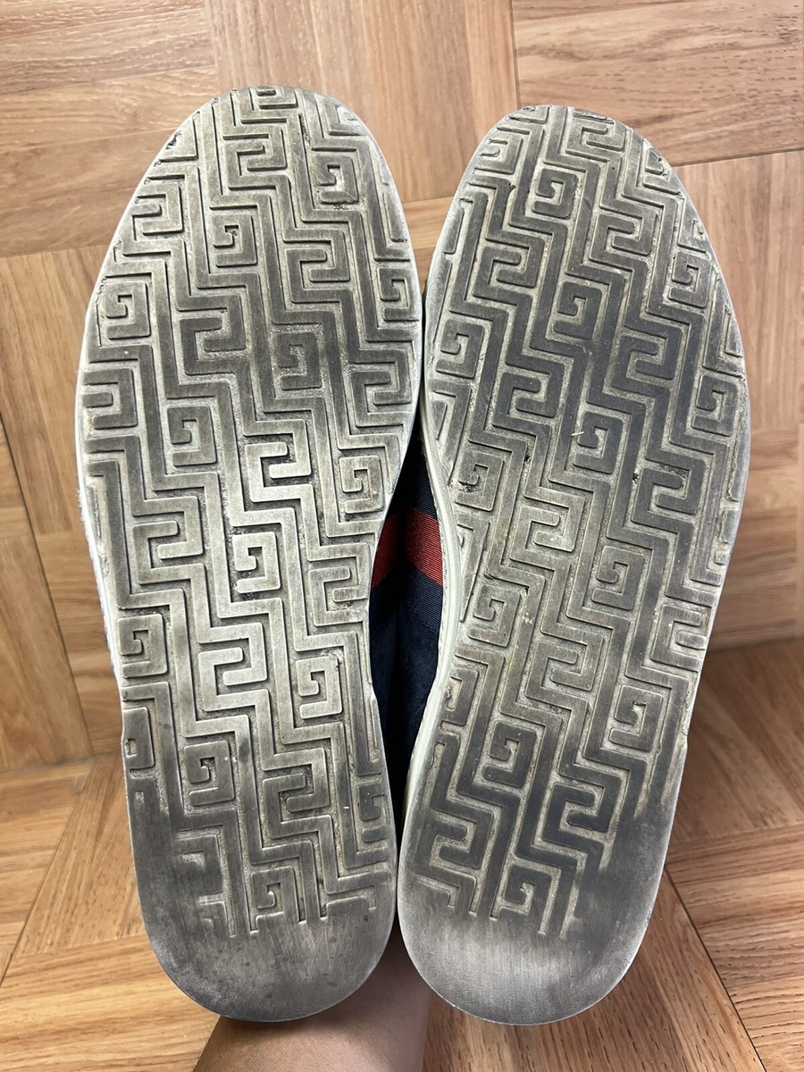 ※招き猫※ GUCCI レザーシューズ 386575 ブルー 793044_HWK20_4041_002_100_0000