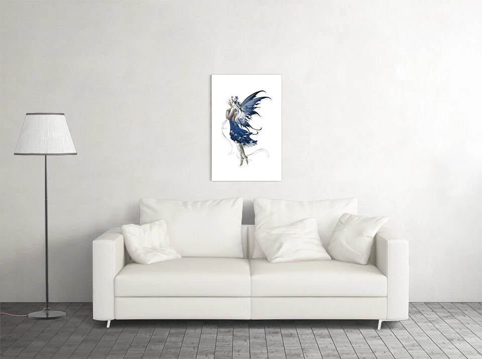 Adesivo Nene Thomas azul noturno fada arte de parede decoração para casa - POSTER 20x30 - Imagem 3 de 4