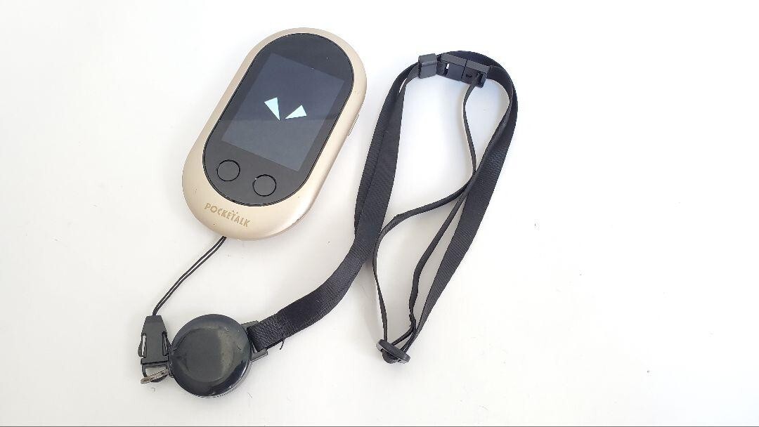 POCKTALK ゴールド Official Poketalk Translator 74 Language Gold POCKETALK_W | eBay