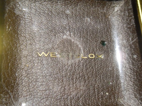 Retro Westclox Tourino 44204 Brown Luminous Travel Alarm Clock Case Org. Box - Picture 14 of 21