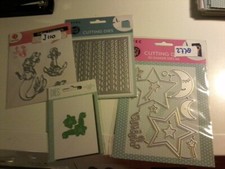 PACKAGE CUTTING DIES FOR SCRAPBOOKING MIX NEW J5237 