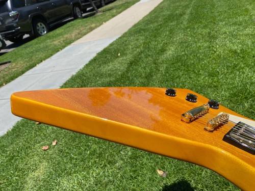1999 Epiphone '58 1958 Korina Explorer Unsung Korea MIK Left Hand 1 of 12 Made - Picture 8 of 24