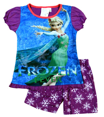 Disney Frozen Kids Frozen Pajamas NEW SZ 2-8 KIDS PYJAMAS SUMMER